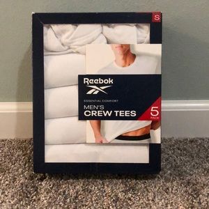 Reebok men’s crew tees 5 pack
